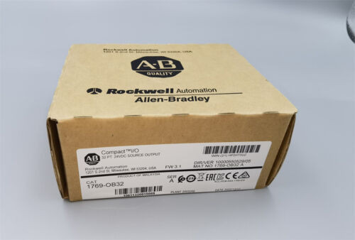 New Sealed Ab 1769-Ob32 Ser A Compactlogix 32 Pt 24Vdc D/O Module 1769Ob32