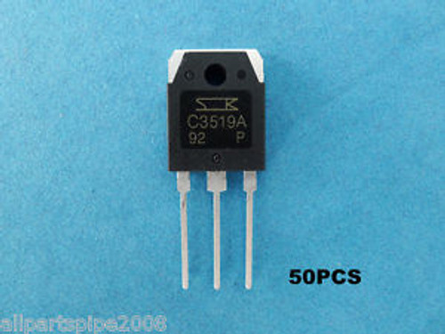 50pcs 2SC3519A high-power NPN silicon power transistor New