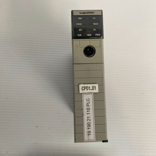 Allen Bradley 1756-L55/A Controllogix Logix 5555 Controller Ser A M14/A Memory