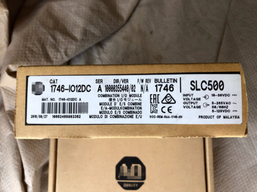 New Allen-Bradley 1746-Io12Dc Ser A Slc 500 Combination I/O Modul