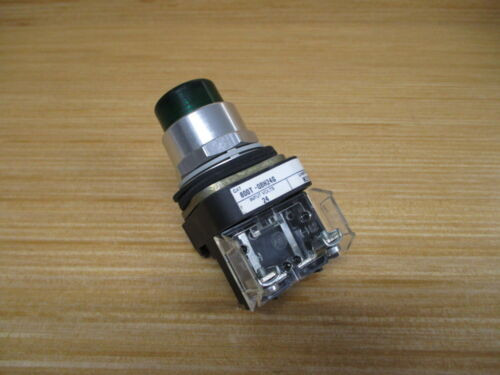 Allen Bradley 800T-Qbh24G Push Button 800Tqbh24G Green W/800T-Blank