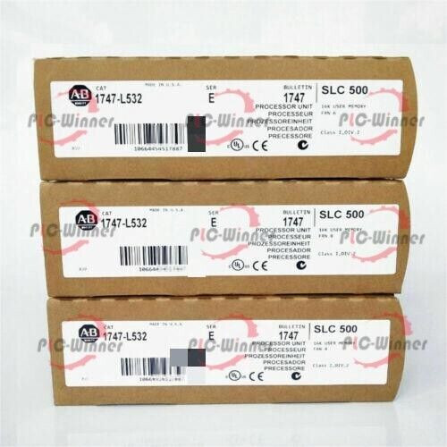 New Factory Sealed Ab 1747-L532 Slc500 Plc Processor Unit Module 1747L532