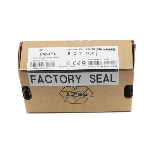 1762Of4 Ab 1762-Of4 Ser B Micrologix Analog Output Module New Factory Sealed