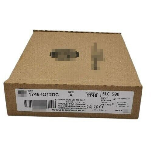 New Allen Bradley 1746-Io12Dc Ser A Slc 500 Combination I/O Module 1746I012Dc