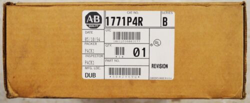 Allen Bradley 1771P4R Redundant Power Supply New