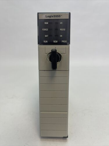 Allen Bradley 1756-L55 Ser A F/W Rev 1.4 Logix Processor Unit 1756-M13 Ser A