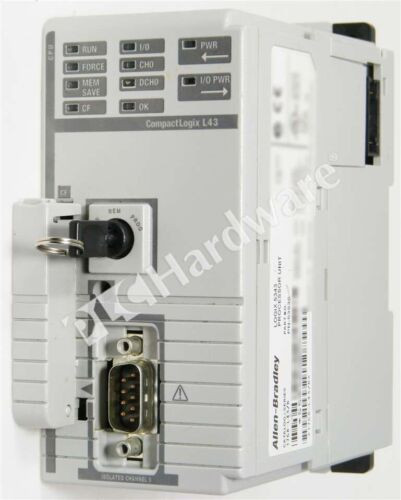 Allen Bradley 1768-L43 Ser B Compactlogix 2Mb L43 Processor W/ Integrated Motion