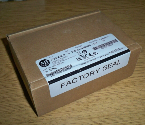 New Sealed Allen-Bradley 1769-Ascii Ser A Compactlogix Ascii Interface Module