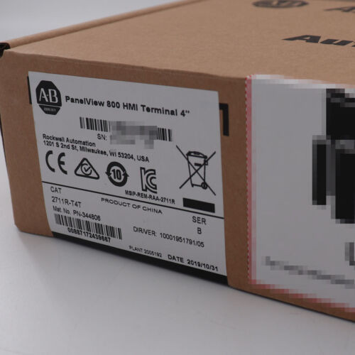 New Factory Sealed Allen Bradley 2711R-T4T Panelview 800 4.3-Inch Hmi Terminal