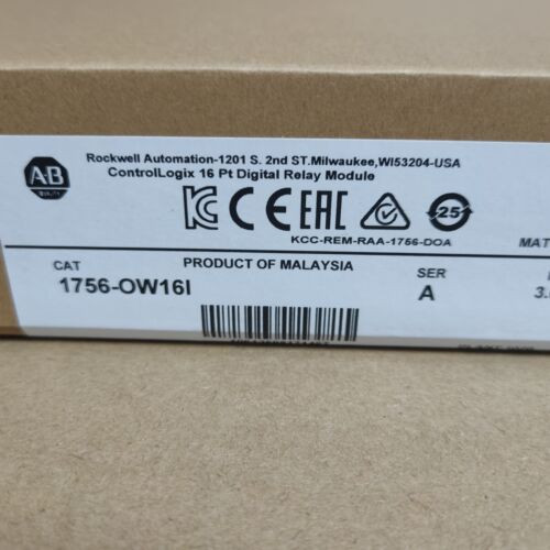 Allen-Bradley 1756-Ow16I Ab Controllogix Digital Relay Module Plc 1756Ow16I New