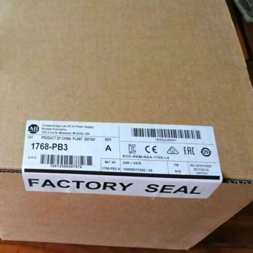 New 1768PB3 Allen-Bradley 1768-PB3 SER A Compactlogix Power Supply Module