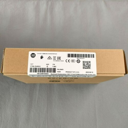 New Allen-Bradley 1756-Dhrio Ser E Controllogix Communication Module 1756-Dhrio