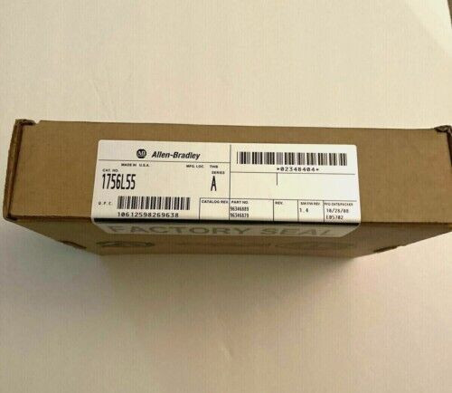New Ab 1756-L55 Ser A Controllogix Cpu Processor Unit Module 1756L55
