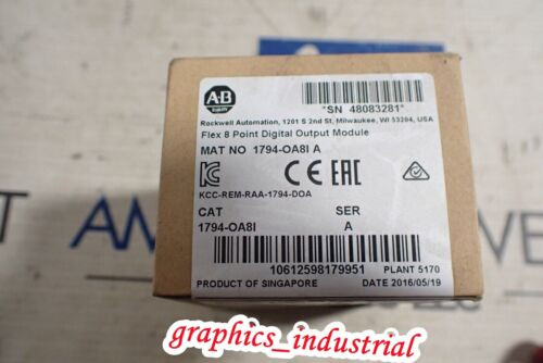 New Factory Sealed Ab 1794-Oa8I Plc Output Module   1794-Oa8I