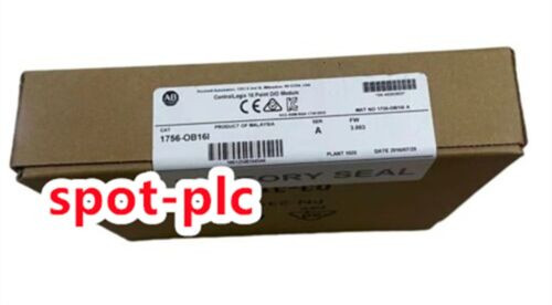 New Factory Sealed Ab 1756-Ob16I  / A Controllogix 16 Point D/O Plc Module
