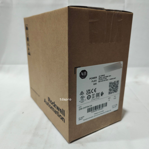 2023 New Sealed Allen Bradley 25B-D4P0N104 Powerflex 525 Ac Drive 25Bd4P0N104 Ab