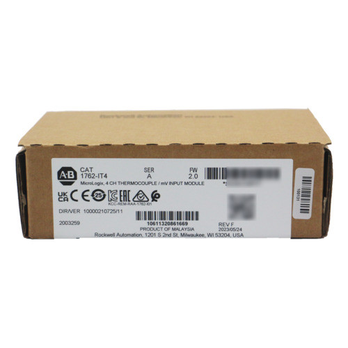 Sealed  Allen-Bradley 1762-It4 Ser A Micrologix Themocouple/Mv Module