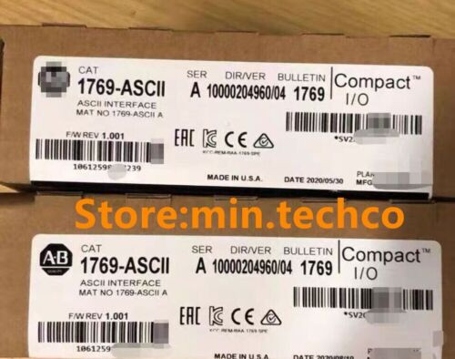 1769-Ascii Ab Compactlogix Ascii Interface Module