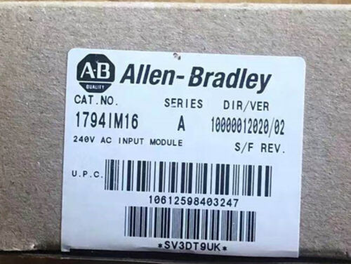 New Allen-Bredley 1794-Im16 Flex 16 Point Digital Input Module Ab 1794Im16