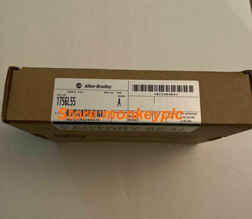 New Sealed Allen Bradley 1756-L55 Ser A Controllogix Cpu Processor Unit Module