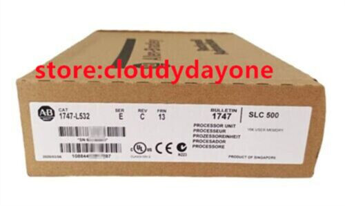New Factory Sealed Ab 1747-L532 Ser E Slc500 Plc Processor Unit Module 1747L532