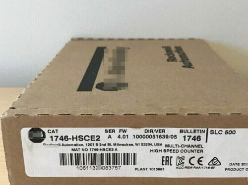 The New Allen-Bradley 1746-Hsce2 Ser A Multi-Channel High-Speed Counter Module