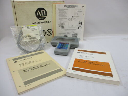 New Allen Bradley 1747-Pta1E Series C Memory Pak W/1747-C10/B Cable