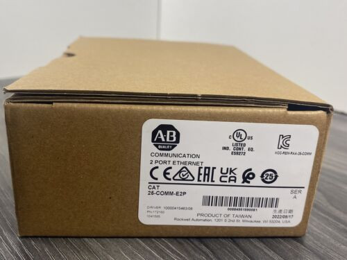 Allen Bradley  25-Comm-E2P  Communication 2 Port Ethernet 25Comme2P