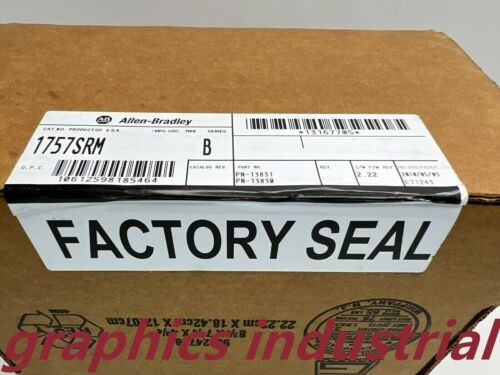 New Allen Bradley 1757-Srm Ser B Controllogix Redundancy Module  Ab