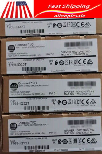 Allen-Bradley 1769-Iq32T Compact I/O 32Pt 24Vdc Input Module 1769Iq32T 1Pcs