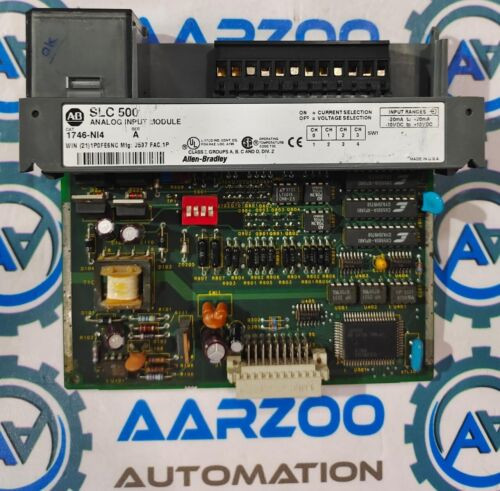 Allen Bradley 1746-Ni4 /A Slc 500 4-Channel Analog Input Module