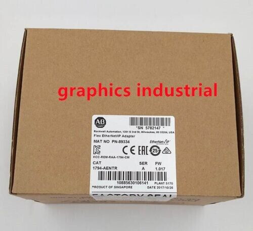 New Factory Sealed Allen Bradley 1794-Aentr Ser A Flex Ethernet/Ip Adapter Ab