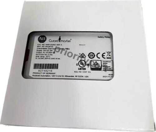Allen Bradley 440R-D22R2 Sera Guardmaster Dual Input Di Safety Relay New