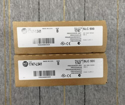 New Sealed Factory Sealed Ab 1747-L541 / B Slc 500 Plc Processor Unit Controller