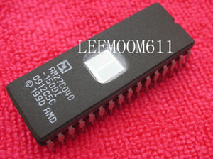10X AMD AM27C040-150DI EPROM 512k X 8,DIP-32PIN (B16)