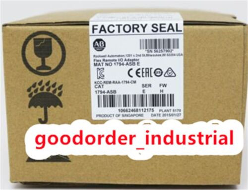 New Factory Sealed Ab 1794-Asb /E Flex Remote I/O Adapter 1794Asb
