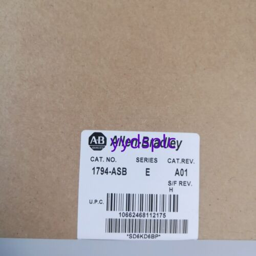 New Factory Sealed Allen-Bradley 1794-Asb Ser E Flex Remote I/O Adapter 1794Asb