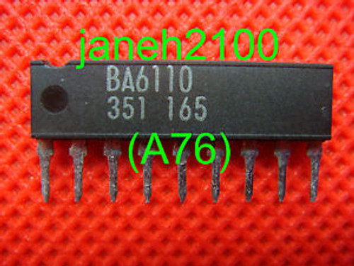 100 PCS BA6110 OP Amplifier IC ICS CHIP NEW (A76) LI