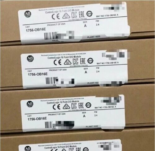 Factory Sealed Allen-Bradley 1756-0B16E Controllogix Output Module