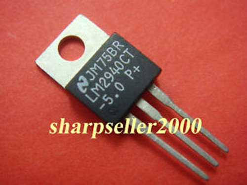 100PCS LOW DROPOUT REGULATOR LM2940CT-5.0 LM2940 TO-220 AR