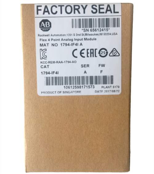 New Allen Bradley 1794-If4I Ser A Flex 4 Point Analog Input Module Ab 179-If4I