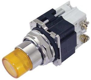 Eaton 10250T411Lyd06-1 Illuminated Push Button,30Mm,1No/1Nc,Yellow