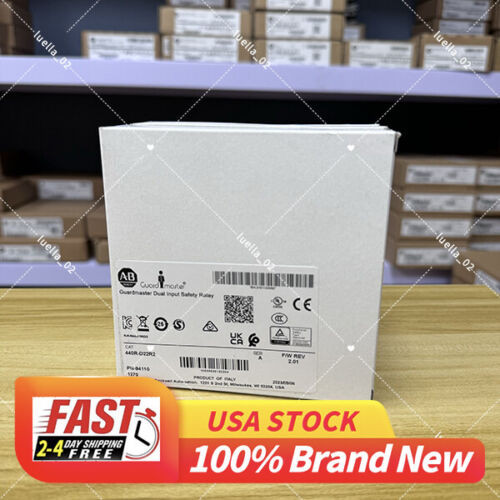 Ab 440R-D22R2 Sera Guardmaster Dual Input Di Safety Relay Gsr 440Rd22R2 New