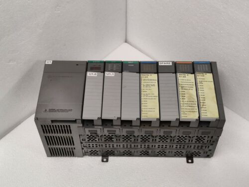 Allen Bradley Slc 500 Plc Set 1746-P3 + 1747-Asb + 1746-Bas + 1746-Ni4 + 1746-Ib