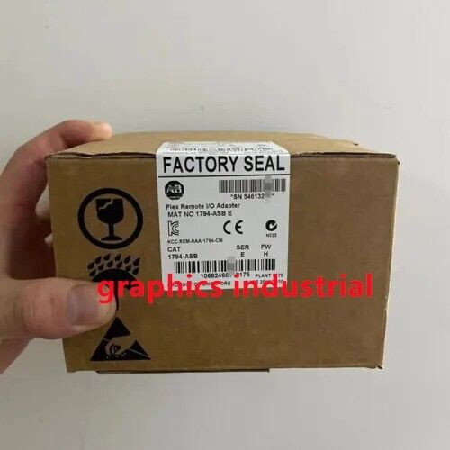 Allen Bradley 1794-Asb Ser E Flex Remote I/O Adapter 1794Asb New Factory Sealed