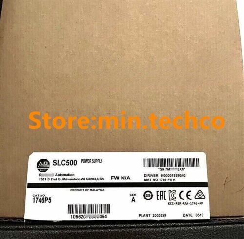 Ab 1746-P5 / A Slc500 Power Supply Module 1746P5 New Factory Sealed