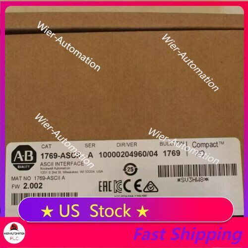 New Allen-Bradley 1769-Ascii / A Compactlogix Interface Module 1769Ascii Us &Y