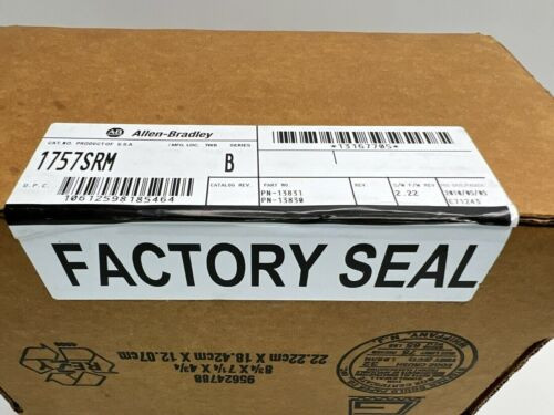New Allen Bradley Sealed Ab 1757-Srm Controllogix System Redundancy Module