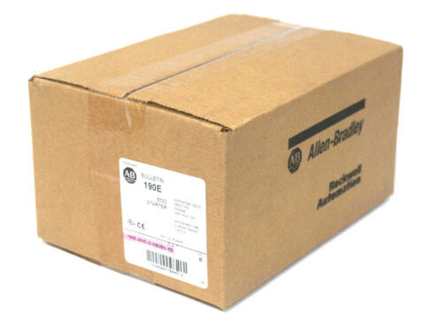 Nuovo Allen Bradley 190E-Anej2-Db25C-Te Eco Starter Ser. B, 143261