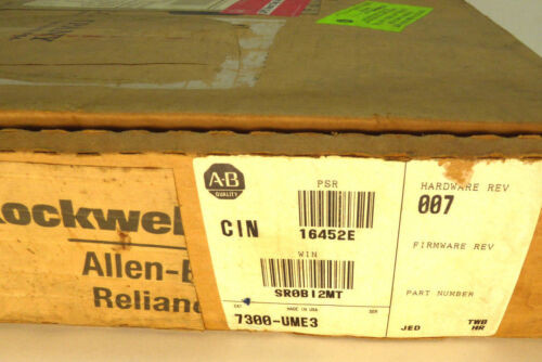 Allen Bradley   7300-Ume3  Resolver Feedback With Daughter Board  Ume  Sr0B12Mt